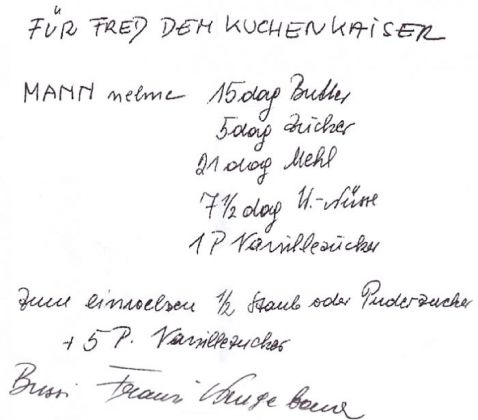 Vanillekipferl nach Franziska Neugebauer